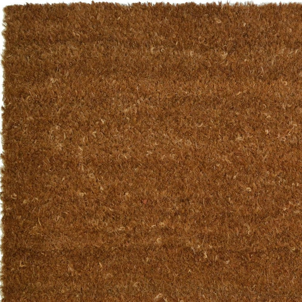 18" X 30" Brown Coir Outdoor Door Mat