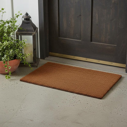 18" X 30" Brown Coir Outdoor Door Mat