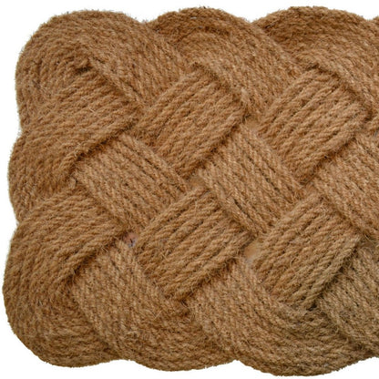18" X 30" Brown Coir Weave Outdoor Door Mat