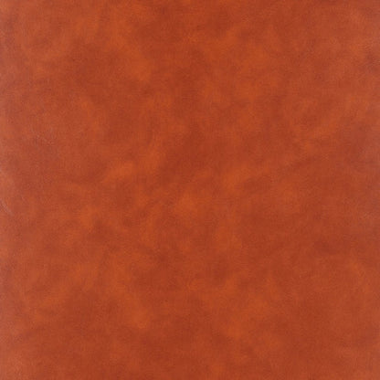 28" Brown And Gold Faux Leather And Faux Leather Swivel Arm Chair