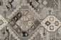 5' X 8' Natural Southwestern Hand Tufted Non Skid Area Rug