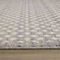 4' X 6' Gray and Beige Moroccan Distressed Area Rug