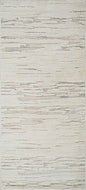 2' X 5' Gray and Beige Geometric Distressed Area Rug