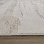 8' X 11' Gray and Beige Geometric Distressed Area Rug