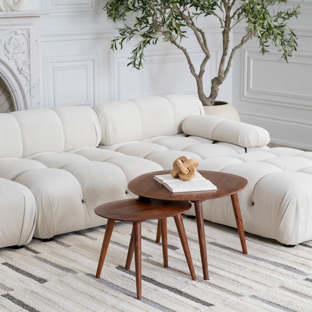 7' X 10' Gray and Cream Abstract Distressed Area Rug