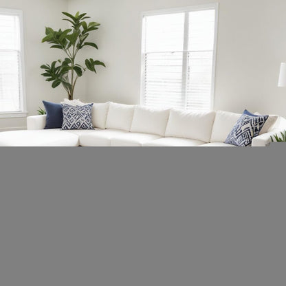 7' X 10' Gray and Beige Geometric Distressed Area Rug