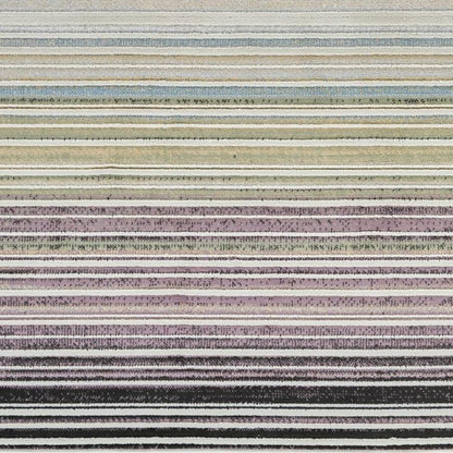 4' X 6' Beige and Blue Abstract Distressed Area Rug