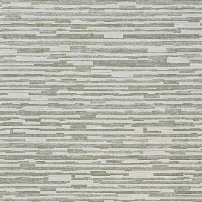 4' X 6' Beige and Green Abstract Distressed Area Rug