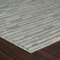 4' X 6' Beige and Green Abstract Distressed Area Rug