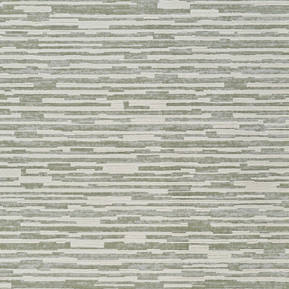 5' X 8' Beige and Green Abstract Distressed Area Rug