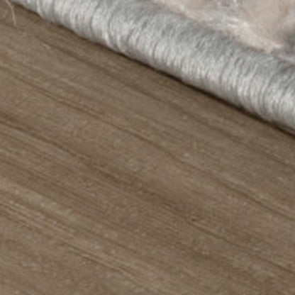 8' X 11' Gray and Beige Oriental Distressed Area Rug