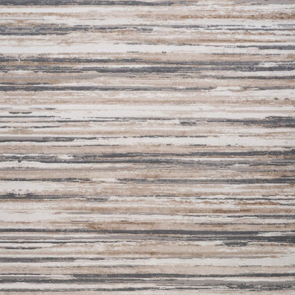 4' X 6' Beige and Gray Abstract Distressed Area Rug