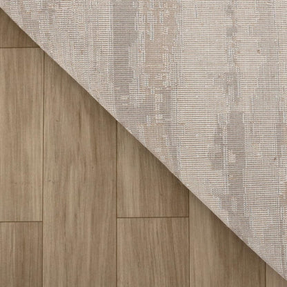 7' X 10' Beige and Gray Abstract Distressed Area Rug