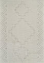 4' X 6' Cream and Beige Abstract Distressed Area Rug