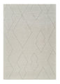 8' X 11' Cream and Beige Abstract Distressed Area Rug