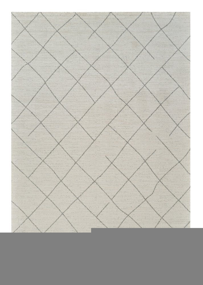 4' X 6' Cream and Beige Abstract Distressed Area Rug