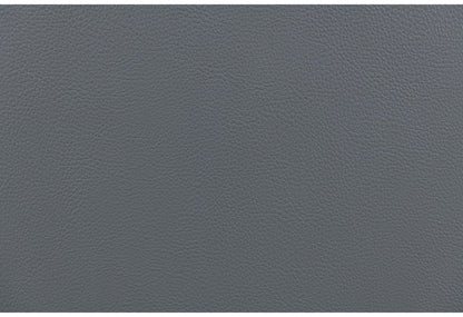 75" Light Gray Faux Leather Power Reclining Loveseat With Storage