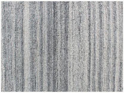 5' X 8' Gray Abstract Hand Tufted Non Skid Area Rug