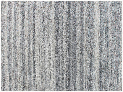 5' X 8' Gray Abstract Hand Tufted Non Skid Area Rug