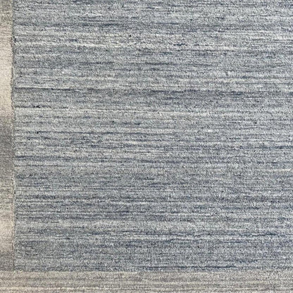 5' X 8' Silver Abstract Hand Tufted Non Skid Area Rug