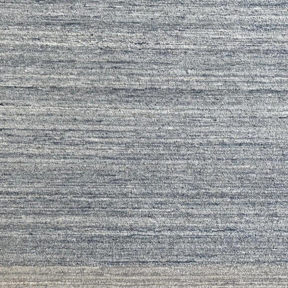 5' X 8' Silver Abstract Hand Tufted Non Skid Area Rug