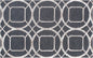 5' X 8' Charcoal and Ivory Abstract Geometric Hand Tufted Area Rug