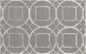 5' X 8' Gray and Light Gray Abstract Geometric Hand Tufted Area Rug