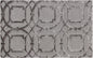 5' X 8' Gray and Dark Gray Abstract Geometric Hand Tufted Area Rug