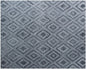 8' X 10' Black and Ivory Wool Abstract Geometric Hand Tufted Non Skid Area Rug