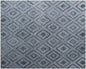 8' X 10' Black and Ivory Wool Abstract Geometric Hand Tufted Non Skid Area Rug