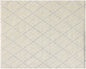 5' X 8' Ivory Wool Abstract Geometric Hand Tufted Non Skid Area Rug
