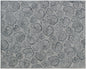 9' X 12' Silver Floral Hand Tufted Non Skid Area Rug