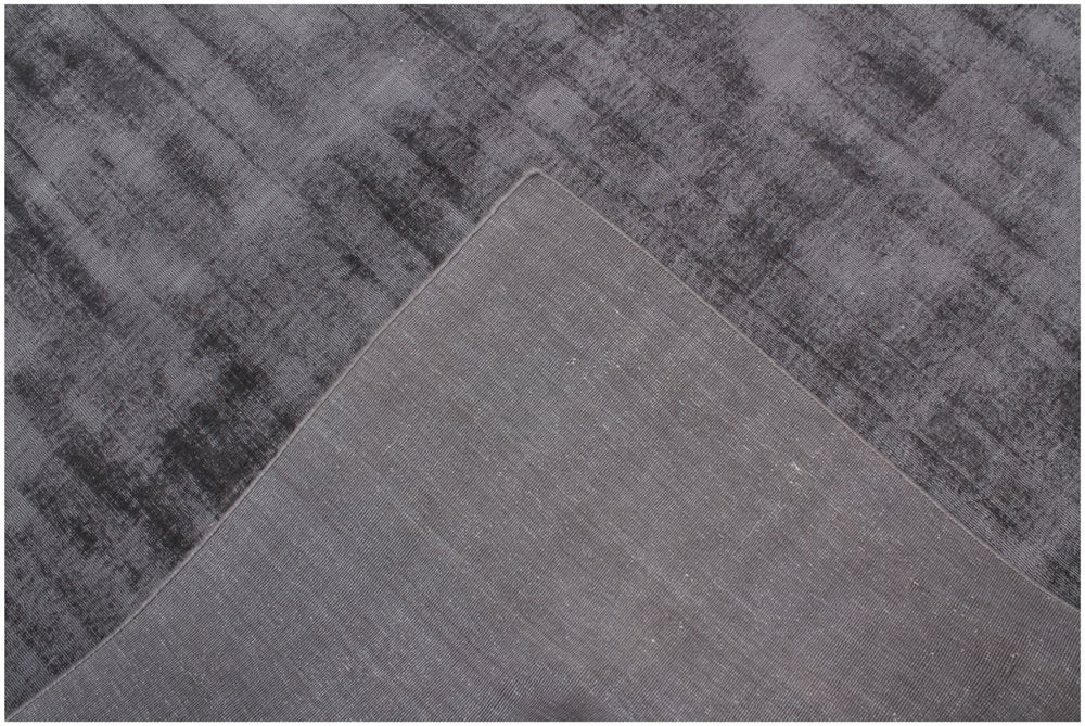 9' X 12' Charcoal Hand Loomed Area Rug