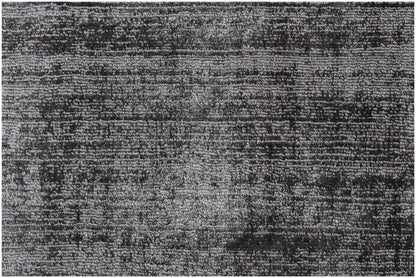 8' X 10' Charcoal Hand Loomed Area Rug