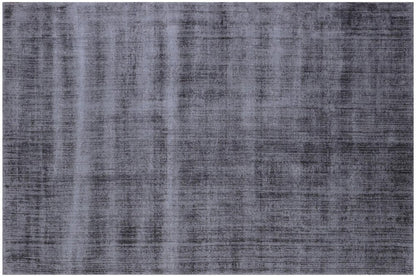 8' X 10' Charcoal Hand Loomed Area Rug