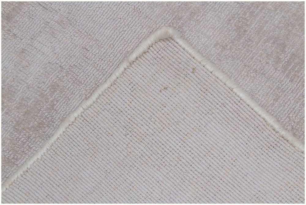 9' X 12' Taupe Hand Loomed Area Rug