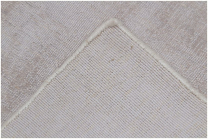 8' X 10' Taupe Hand Loomed Area Rug