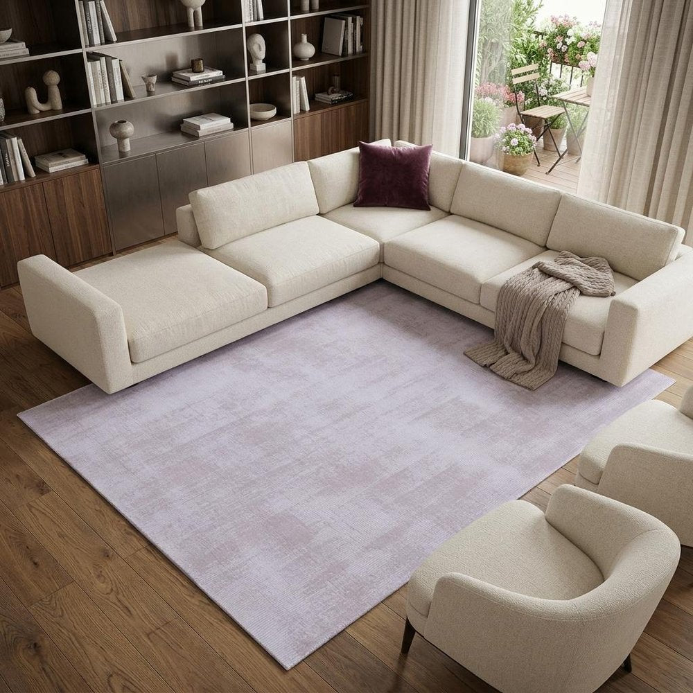 8' X 10' Taupe Hand Loomed Area Rug