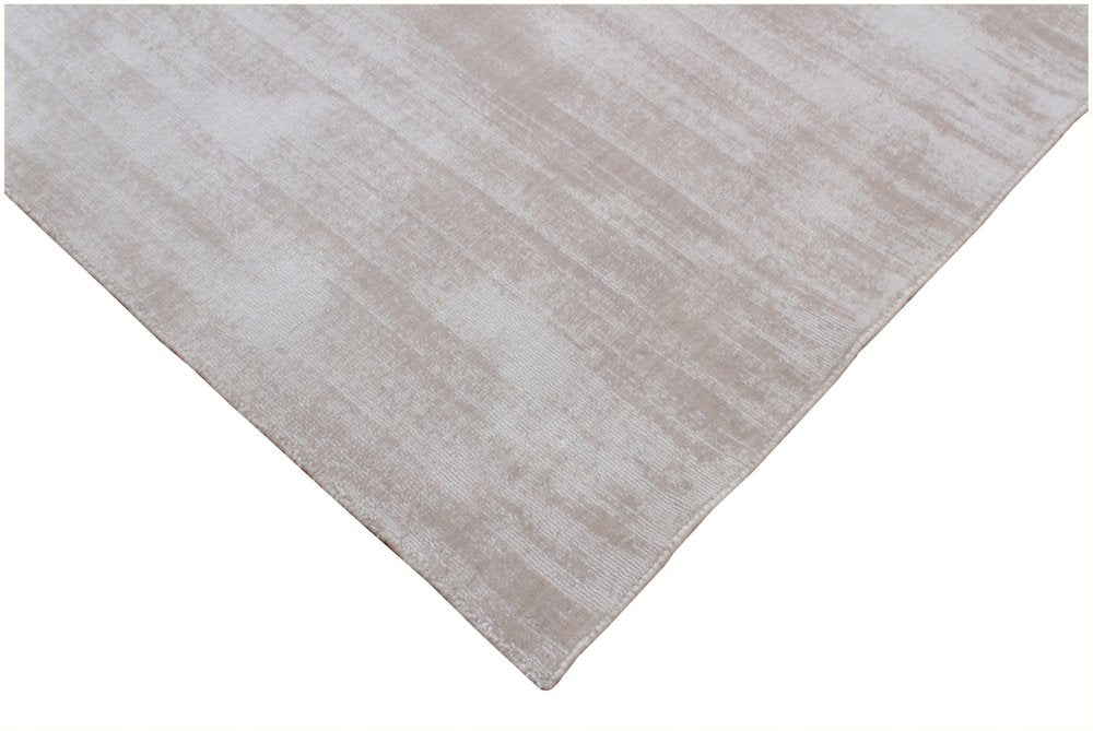 9' X 12' Ivory and Light Gray Abstract Hand Loomed Area Rug