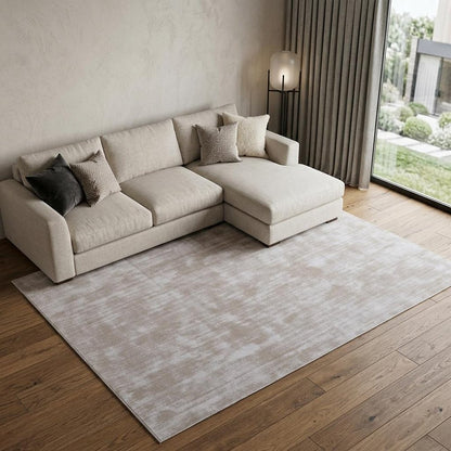 10' X 14' Beige Hand Loomed Area Rug