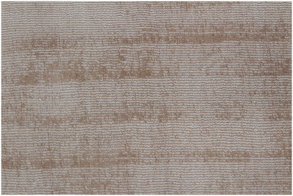9' X 12' Champagne Hand Loomed Area Rug