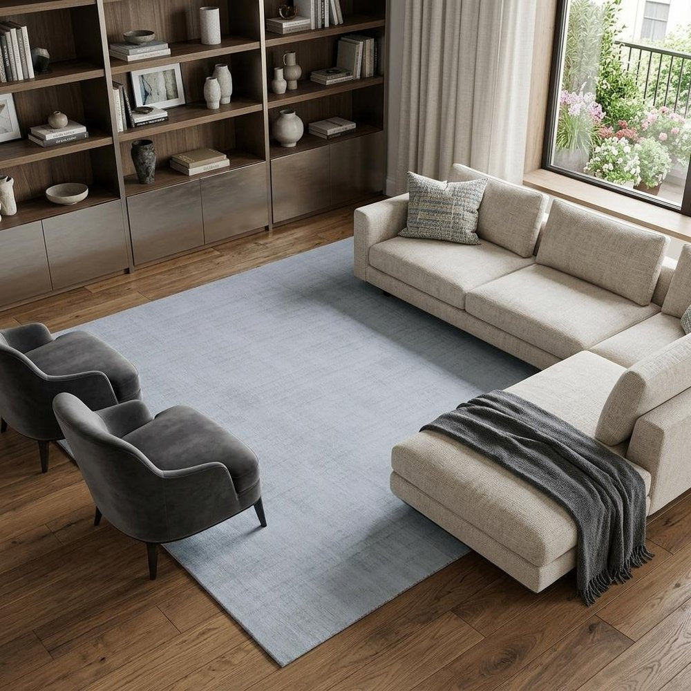 8' X 10' Sage Hand Loomed Area Rug