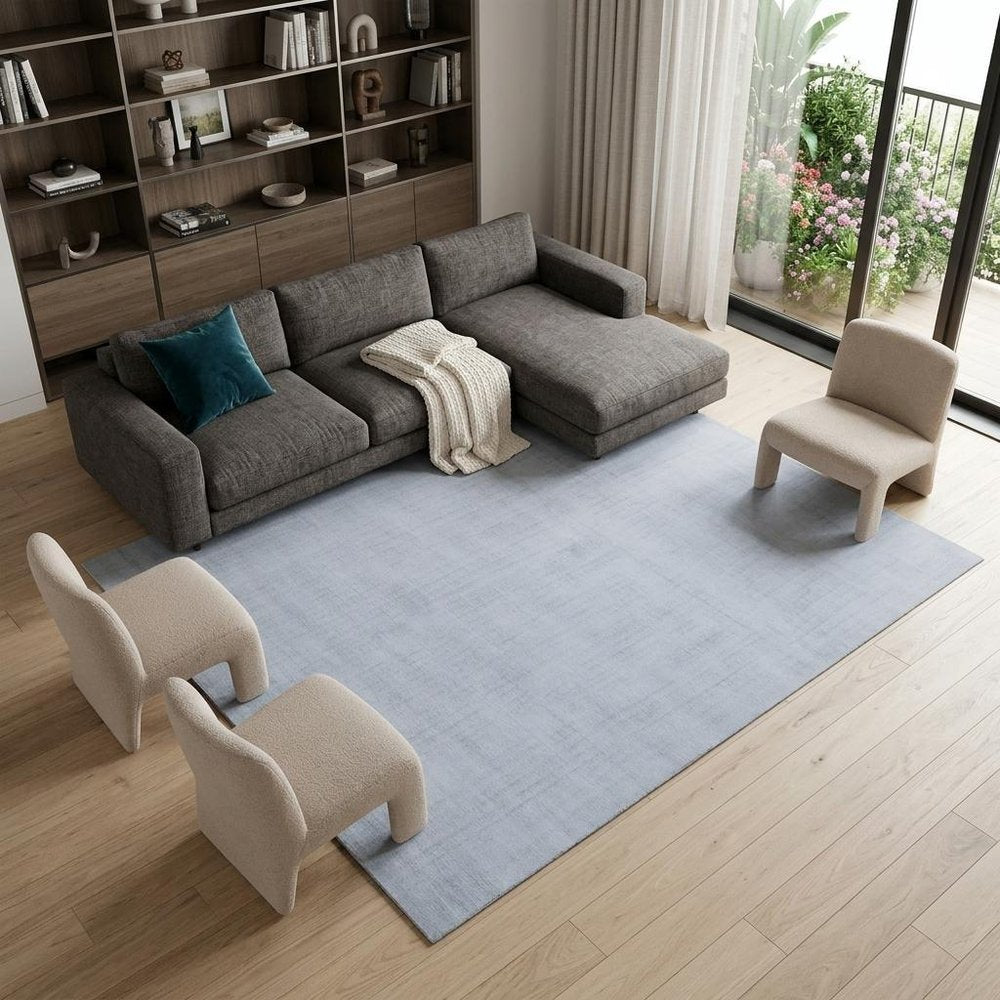 9' X 12' Sage Hand Loomed Area Rug