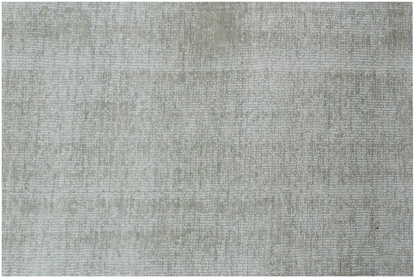 8' X 10' Green Hand Loomed Area Rug