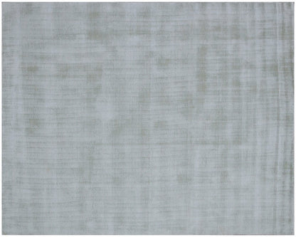 8' X 10' Green Hand Loomed Area Rug