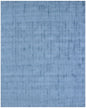 10' X 14' Denim Blue Hand Loomed Area Rug