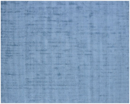 10' X 14' Denim Blue Hand Loomed Area Rug