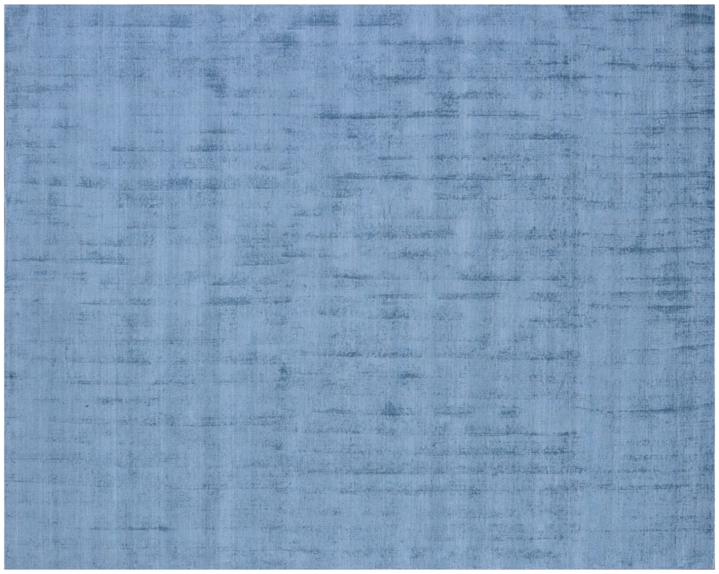 10' X 14' Denim Blue Hand Loomed Area Rug