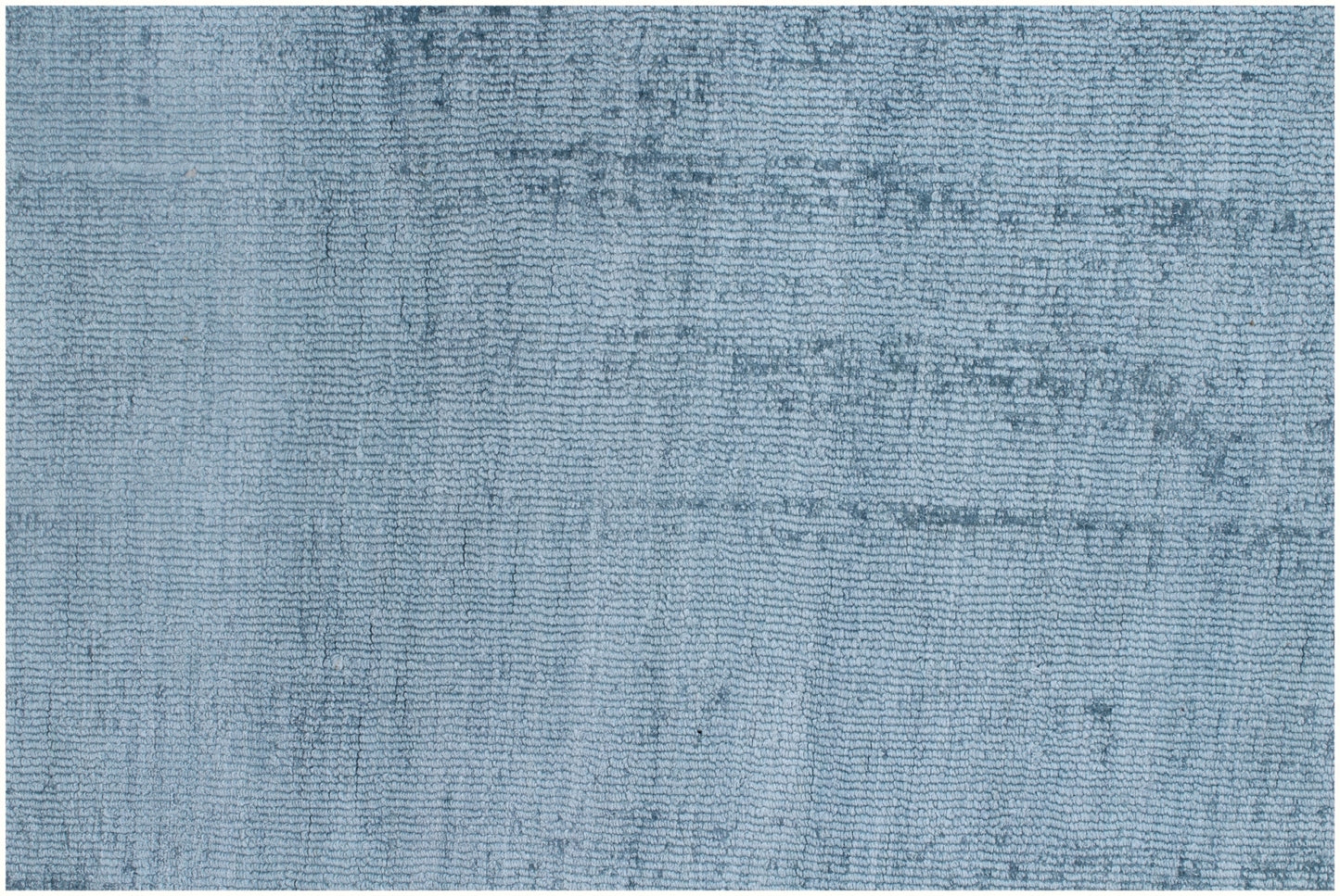 9' X 12' Denim Blue Hand Loomed Area Rug