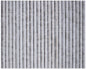 9' X 12' Brown and Ivory Striped Hand Loomed Area Rug